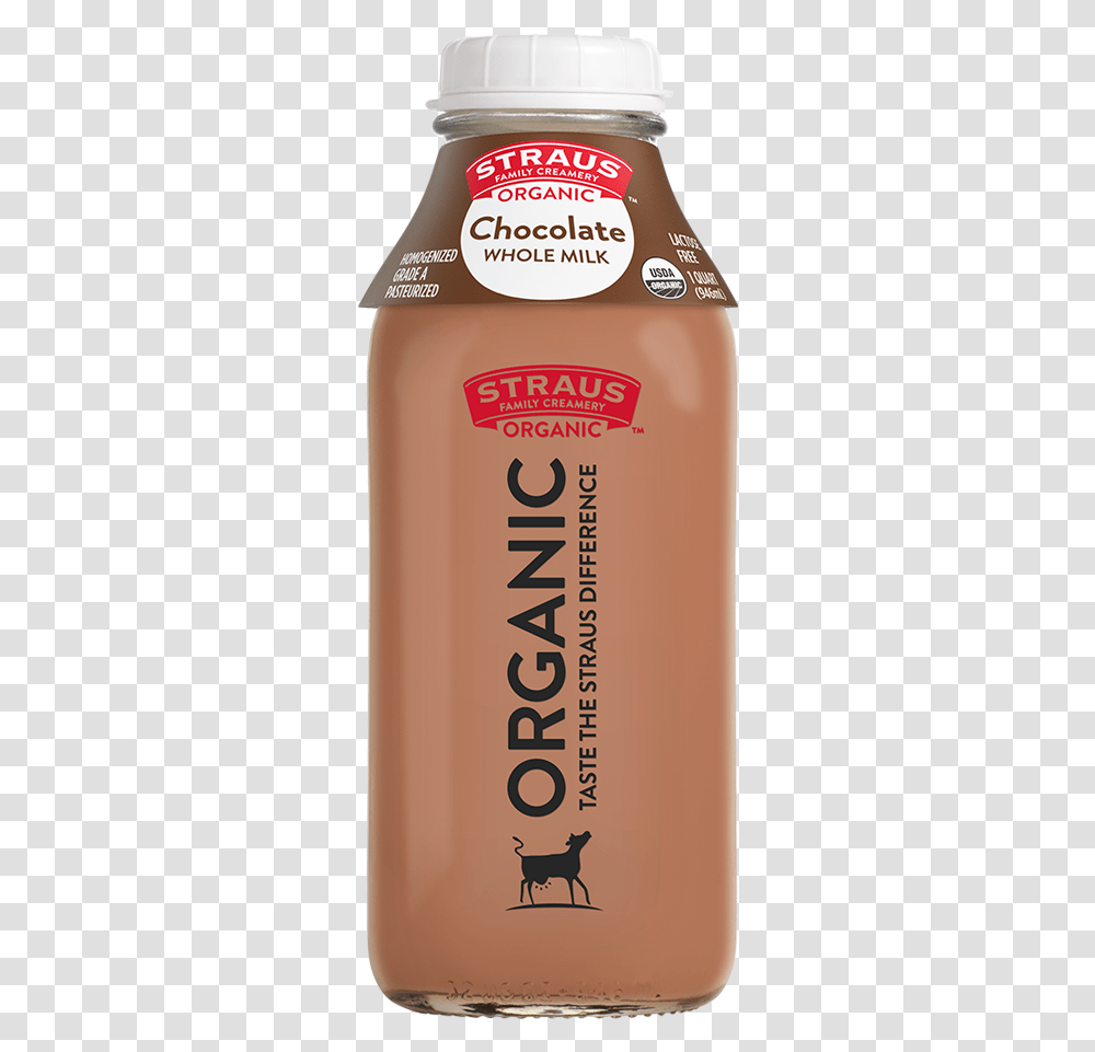 Straus Chocolate Milk, Bottle, Antelope, Mammal, Animal Transparent Png