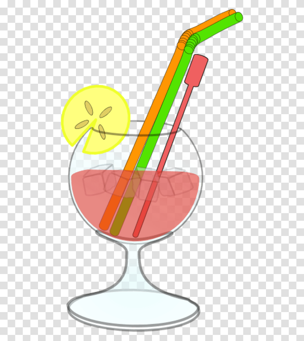 Straw Cliparts, Cocktail, Alcohol, Beverage, Drink Transparent Png
