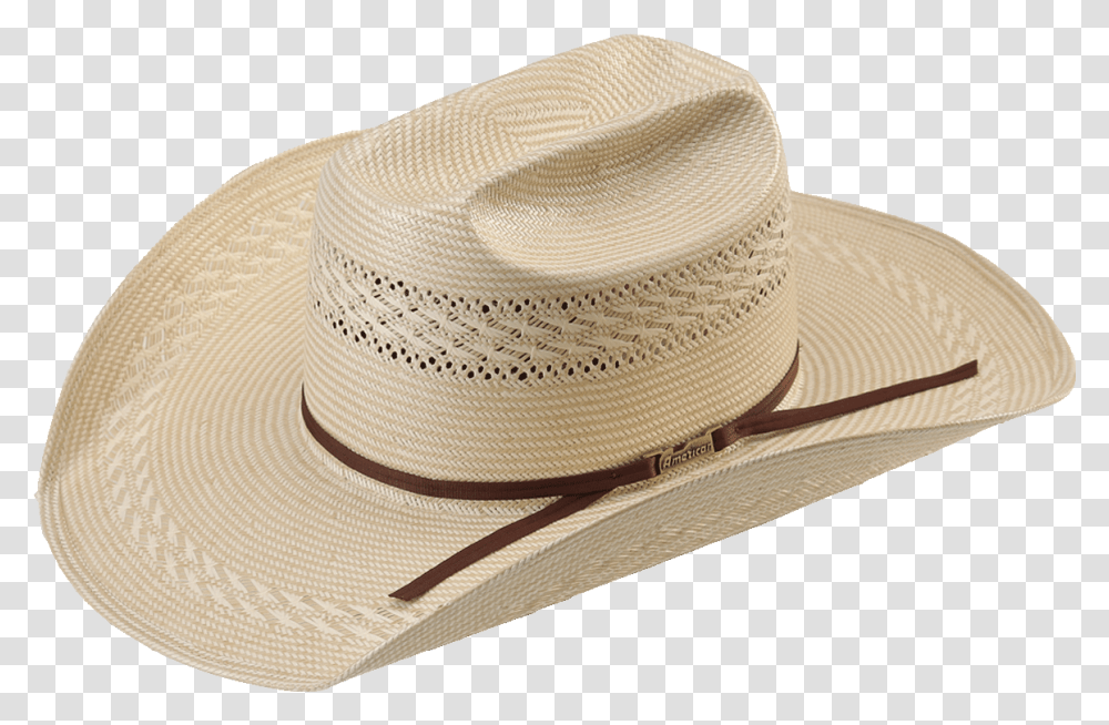 Straw Cowboy Hat Cowboy Tuf Cooper American Hat Company Straw Hat, Apparel, Rug, Sun Hat Transparent Png