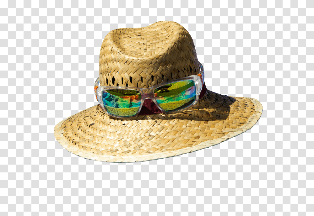 Straw Hat Clip, Holiday Transparent Png