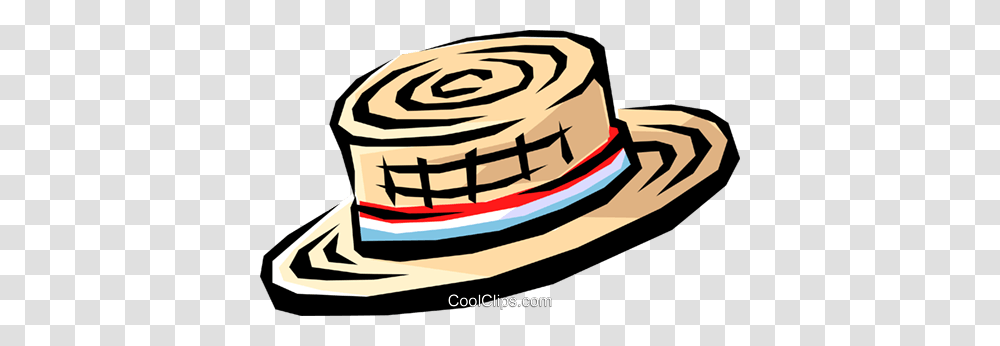 Straw Hat Royalty Free Vector Clip Art Illustration, Apparel, Sombrero Transparent Png