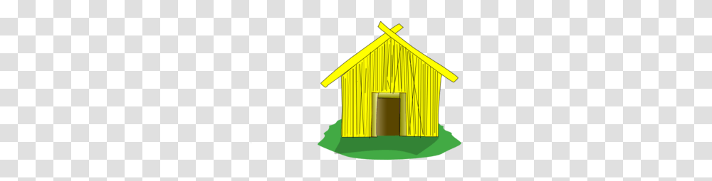 Straw House Clipart, Dog House, Den, Gate, Building Transparent Png