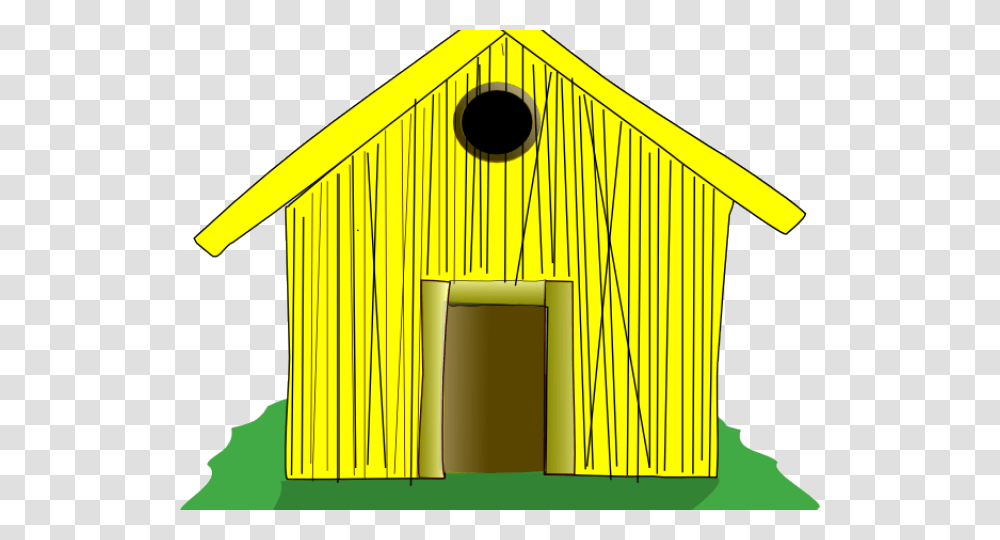 Straw House Cliparts Straw House Cartoon, Building, Nature, Outdoors, Gate Transparent Png