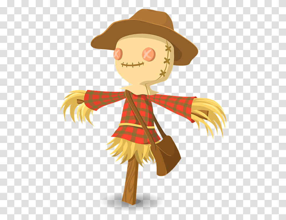 Straw, Scarecrow, Person, Human, Elf Transparent Png
