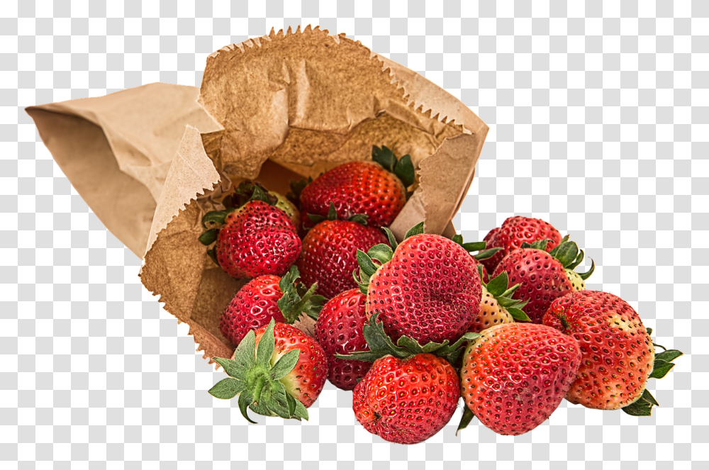 Strawberries Food, Strawberry, Fruit, Plant Transparent Png