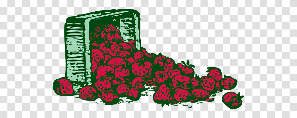 Strawberries Food, Doodle, Drawing Transparent Png