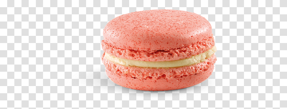 Strawberries And Cream Mcdonalds Macaron Food, Sweets, Dessert, Burger, Plant Transparent Png