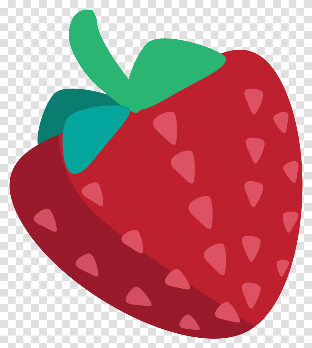 Strawberries Clipart Emoji Strawberry, Sweets, Food, Confectionery, Plant Transparent Png