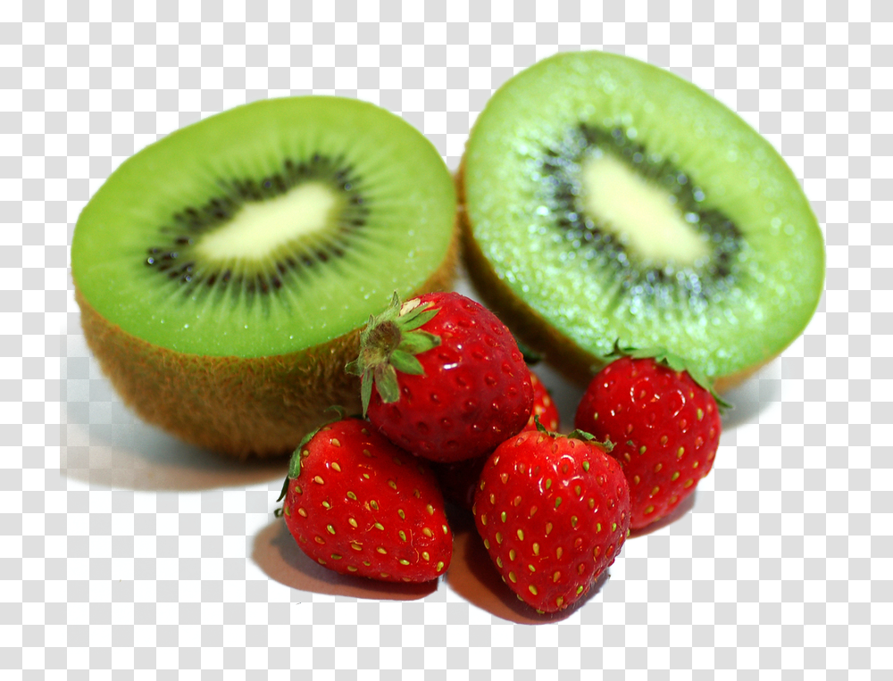 Strawberry And Kiwi Fruit, Plant, Food Transparent Png