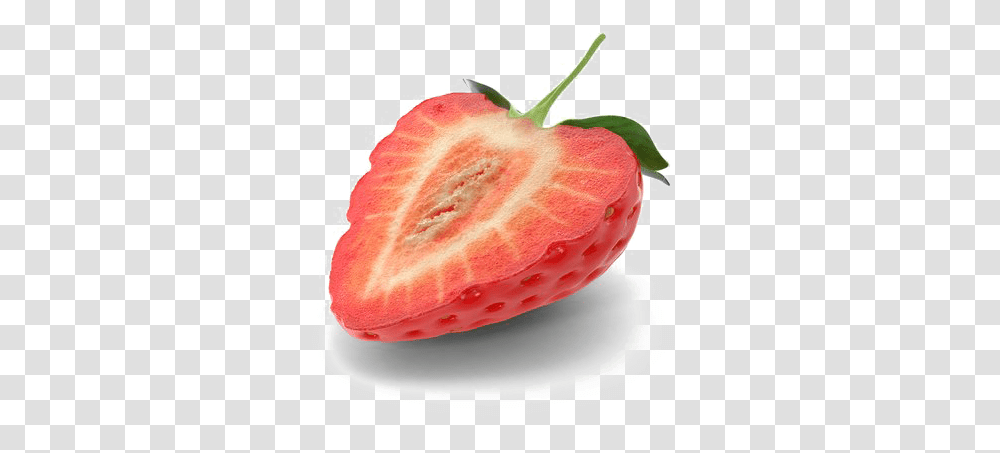 Strawberry Background Strawberry Cross Section, Plant, Fruit, Food, Birthday Cake Transparent Png