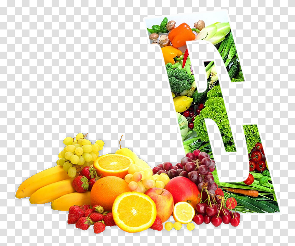 Strawberry Banana Apple Orange, Plant, Grapes, Fruit, Food Transparent Png