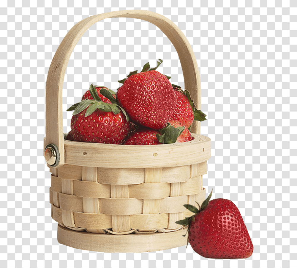 Strawberry Basket, Fruit, Plant, Food, Wedding Cake Transparent Png