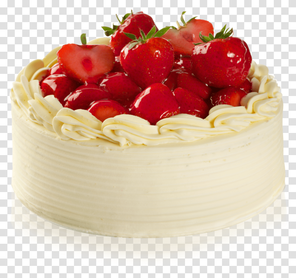 Strawberry Cake, Birthday Cake, Dessert, Food, Plant Transparent Png