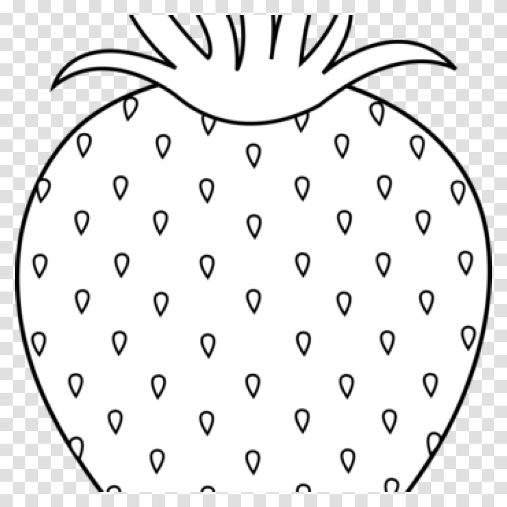Strawberry Clipart Black And White Free Clipart Download, Golf Ball, Sport, Sports, Plant Transparent Png