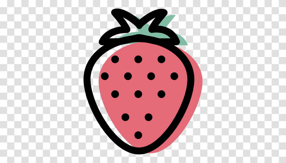Strawberry Clipart Clear Background, Fruit, Plant, Food, Snowman Transparent Png