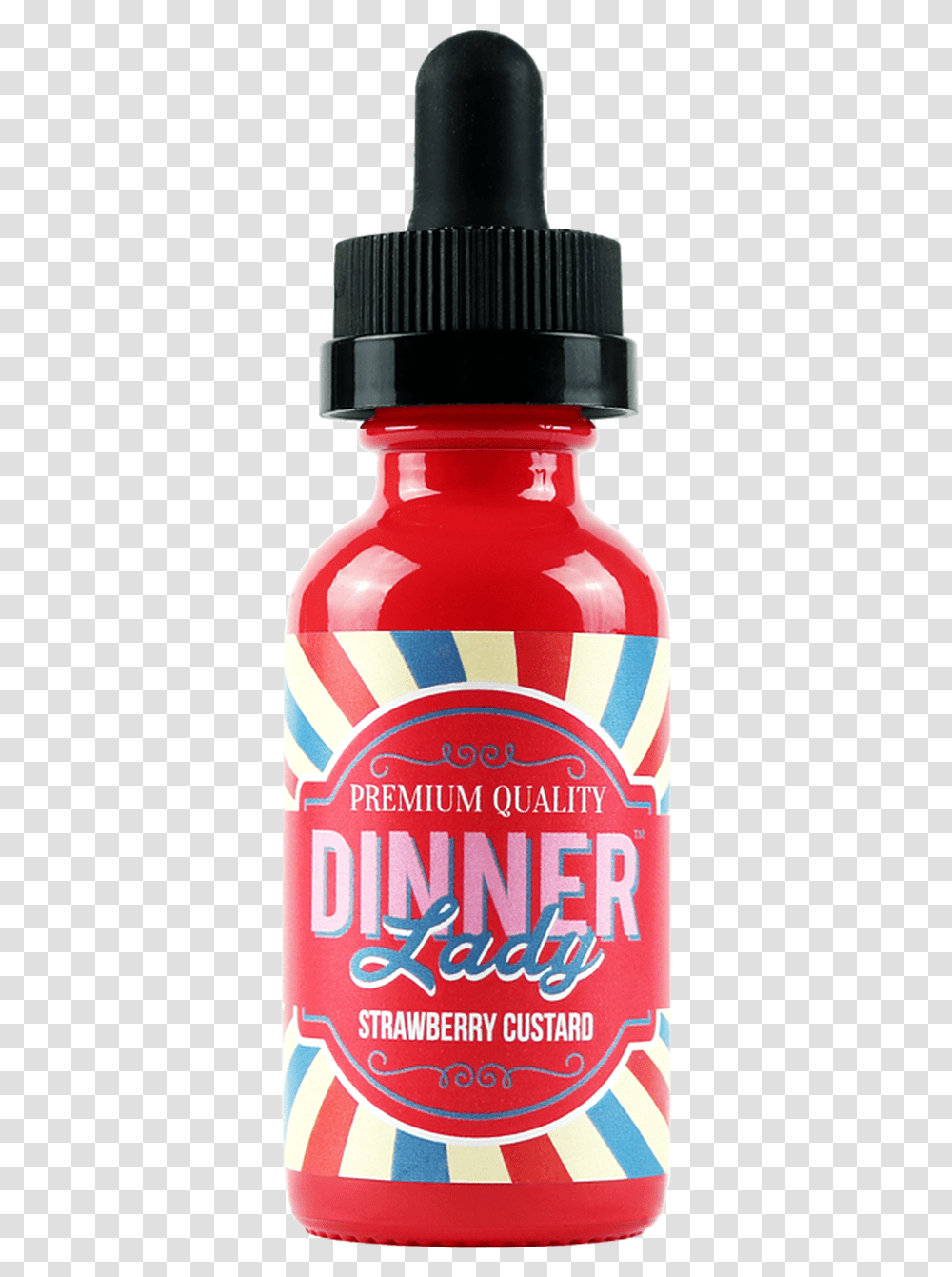 Strawberry Custard E Juice 60ml By Dinner Lady Dinner Lady Strawberry Macaron, Beverage, Drink, Alcohol, Bottle Transparent Png
