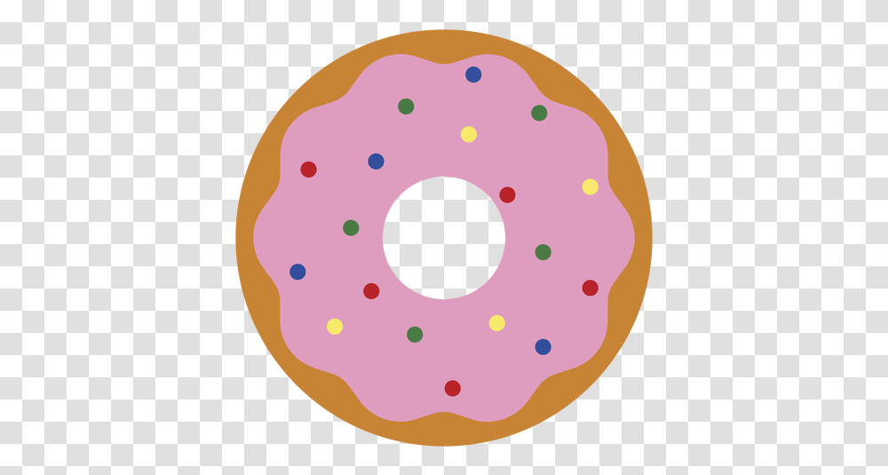 Strawberry Doughnut Icon Dessert Circle, Pastry, Food, Donut Transparent Png