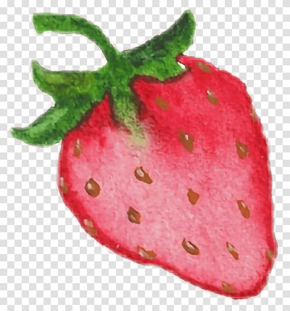 Strawberry Download Strawberry, Fruit, Plant, Food, Birthday Cake Transparent Png
