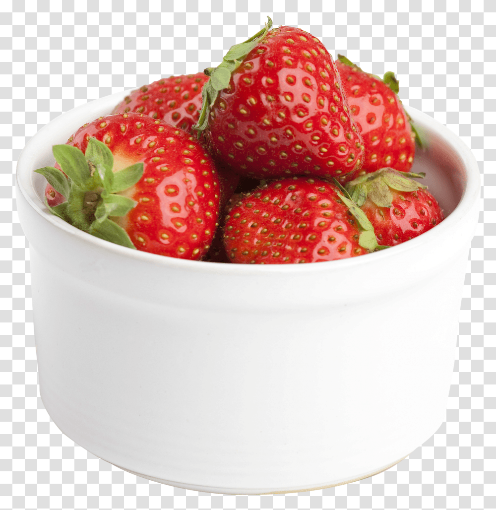 Strawberry Download Strawberry, Fruit, Plant, Food, Bowl Transparent Png