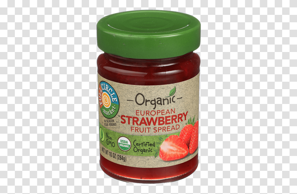 Strawberry, Food, Ketchup, Jar, Jam Transparent Png