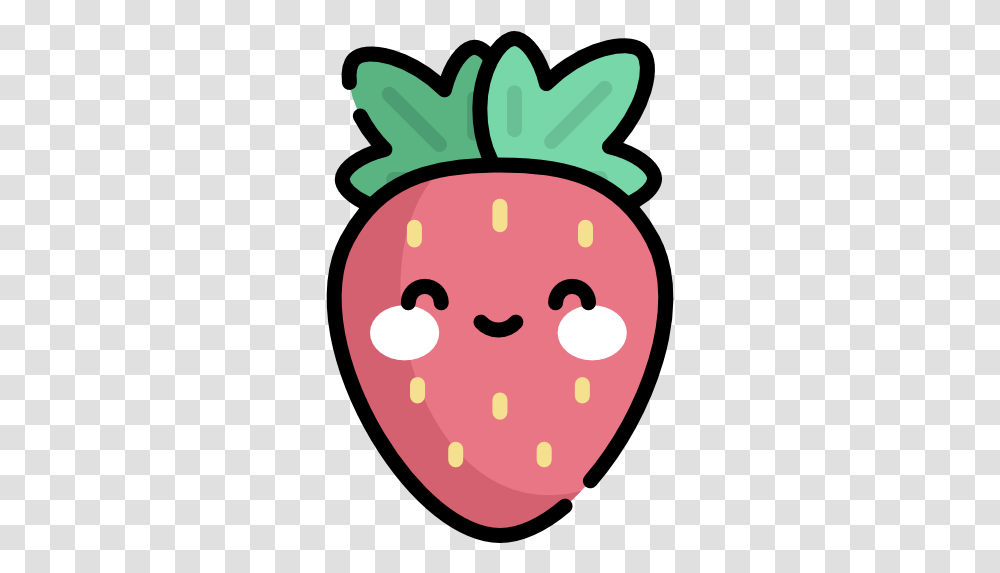 Strawberry Free Food Icons Girly, Plant, Fruit, Sweets, Confectionery Transparent Png