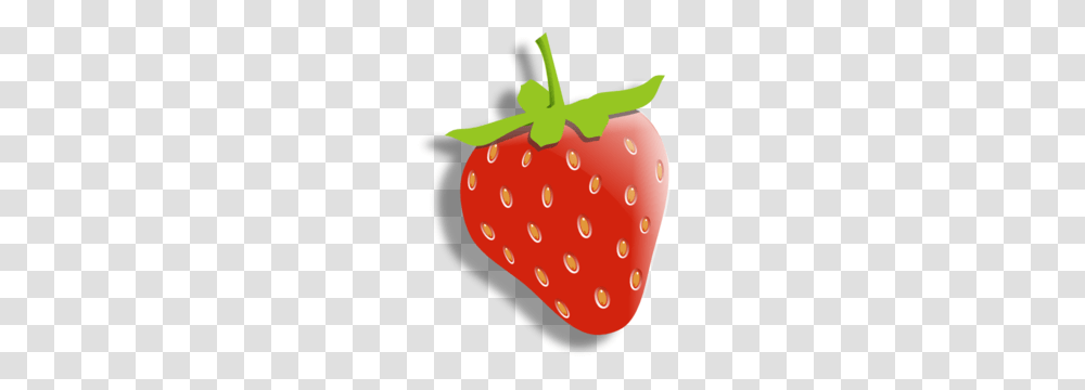 Strawberry, Fruit, Plant, Food, Birthday Cake Transparent Png