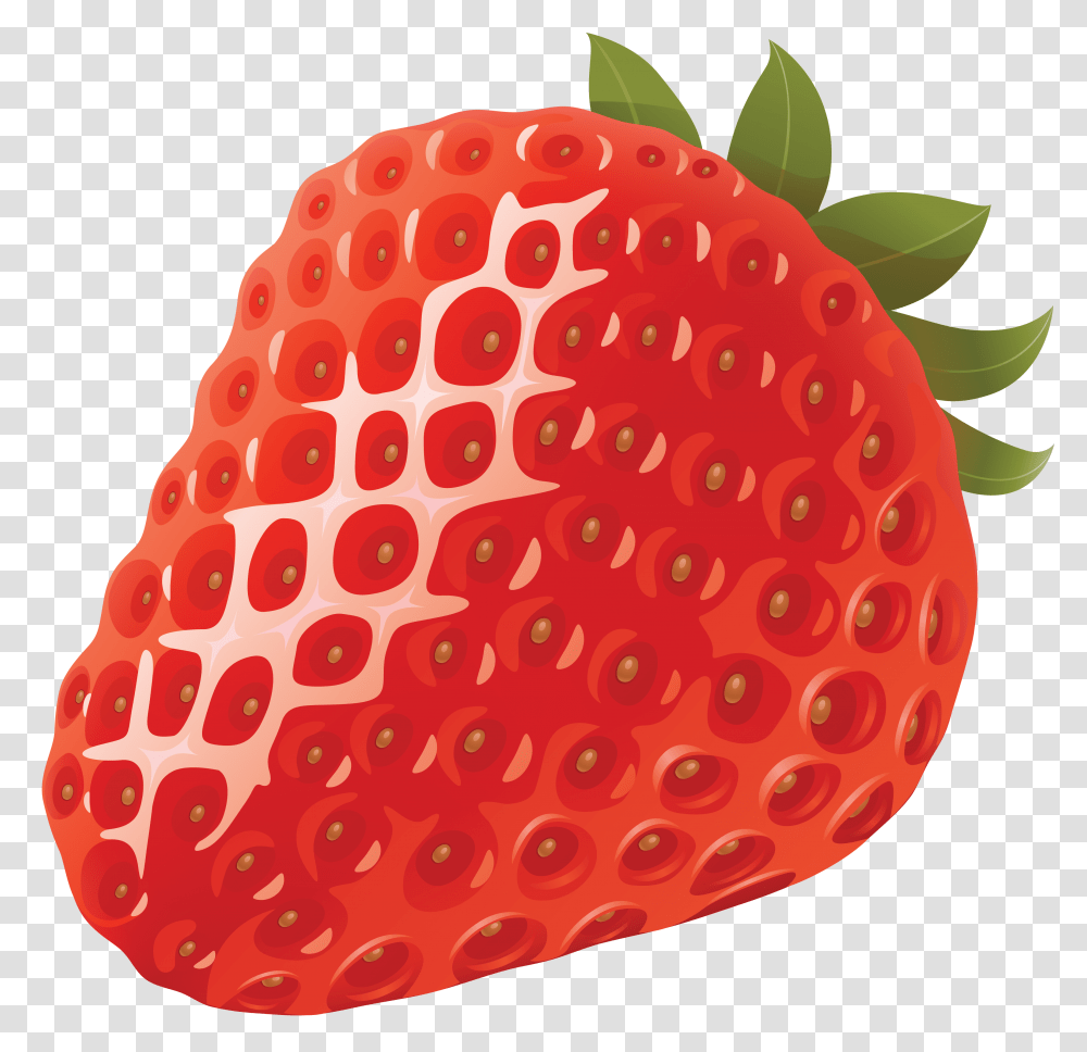 Strawberry, Fruit, Plant, Food, Birthday Cake Transparent Png