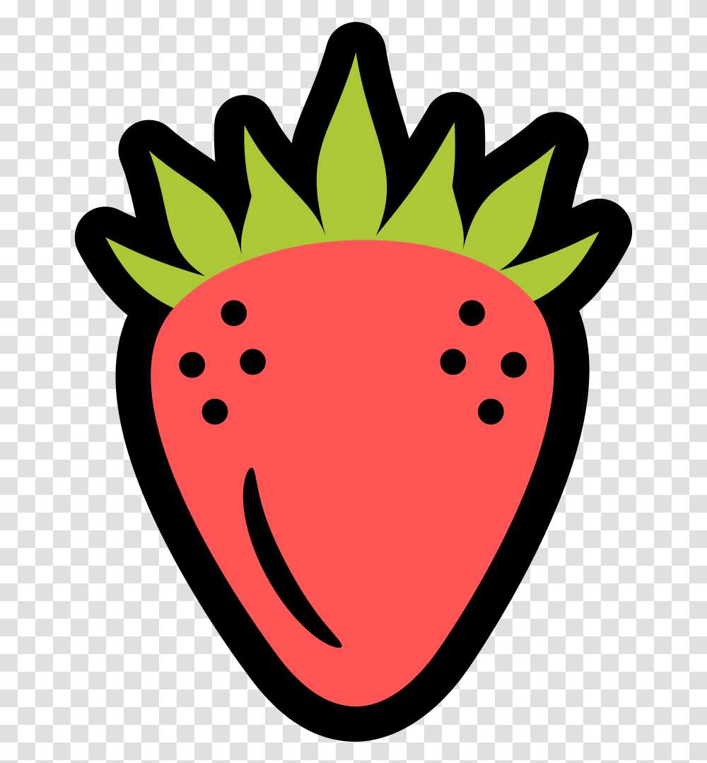 Strawberry Icon Korean Strawberry Clipart, Plant, Fruit, Food, Plectrum Transparent Png