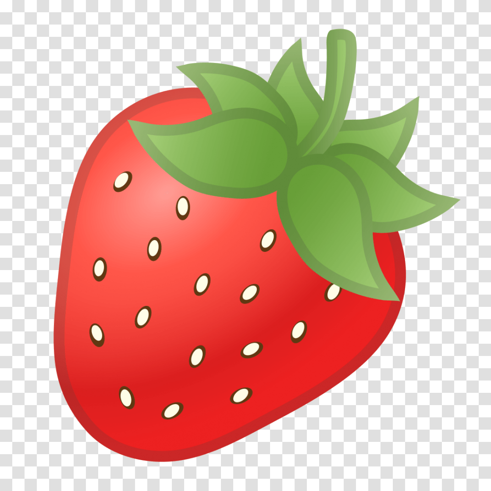 Strawberry Icon Noto Emoji Food Drink Iconset Google, Fruit, Plant, Birthday Cake, Dessert Transparent Png