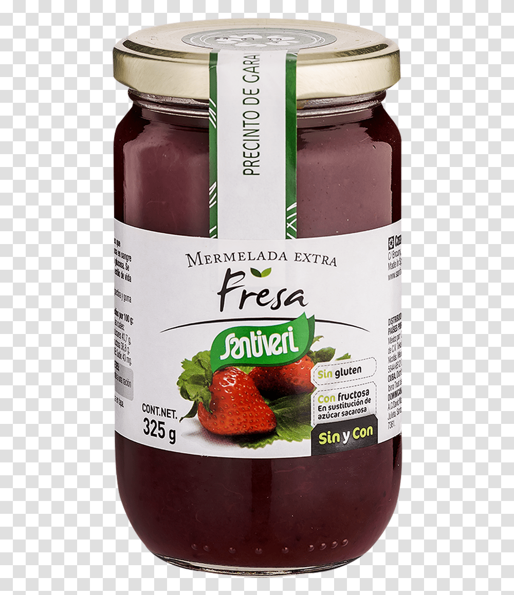 Strawberry Jam By Santiveri Santiveri, Plant, Food, Fruit, Beverage Transparent Png