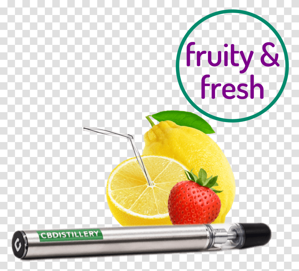 Strawberry Lemonade Aromatherapy Strawberry Lemonade, Plant, Fruit, Food, Citrus Fruit Transparent Png