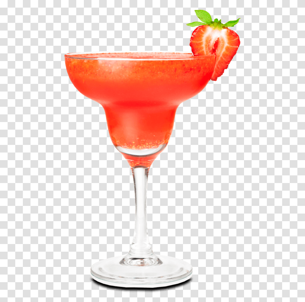 Strawberry Margarita, Cocktail, Alcohol, Beverage, Drink Transparent Png