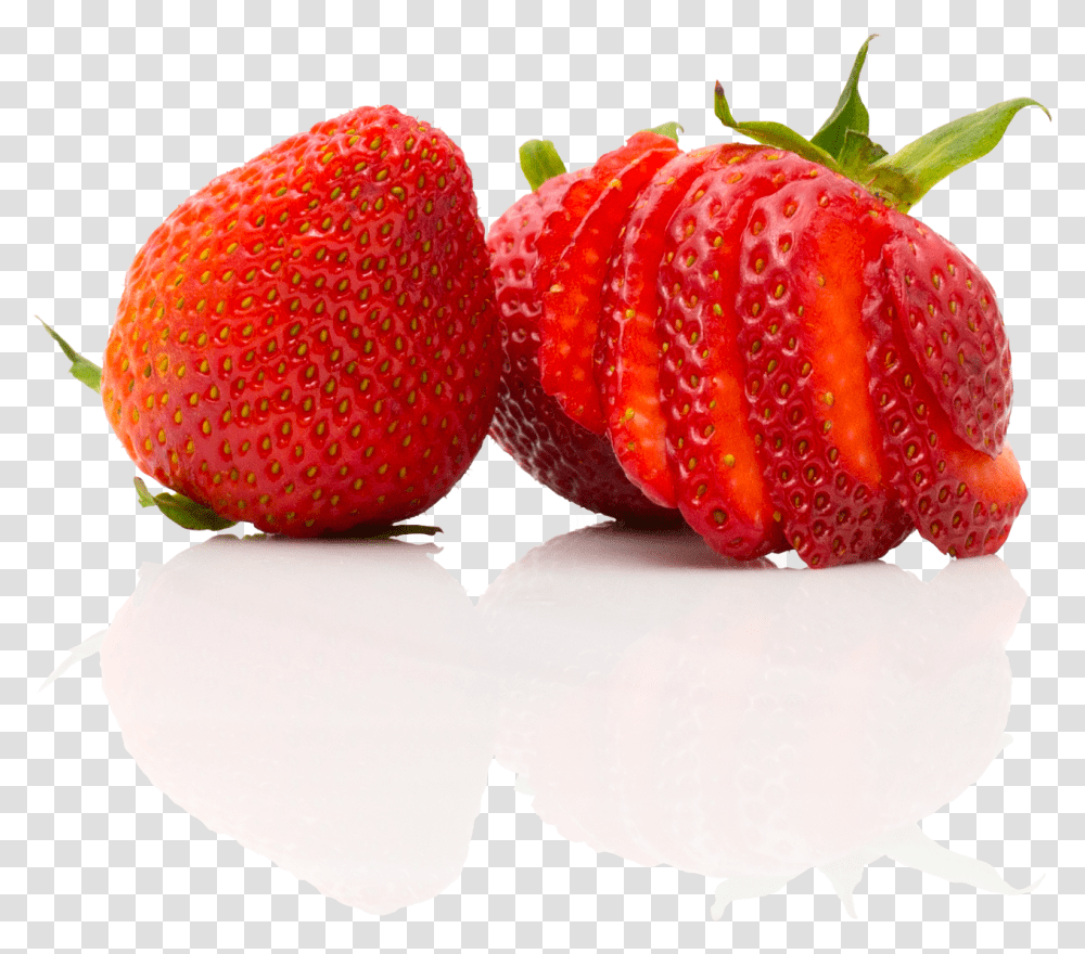 Strawberry Milk Strawberry, Fruit, Plant, Food, Sweets Transparent Png