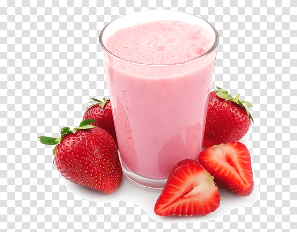 Strawberry Milkshake E Liquid Strawberry Juice With Milk, Fruit, Plant, Food, Beverage Transparent Png