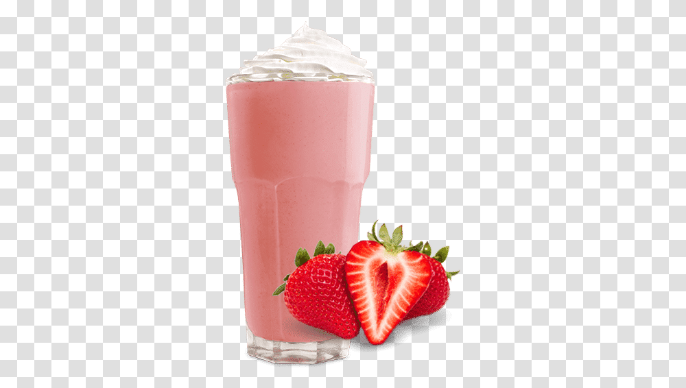 Strawberry Milkshake Strawberry Milkshake, Fruit, Plant, Food, Juice Transparent Png