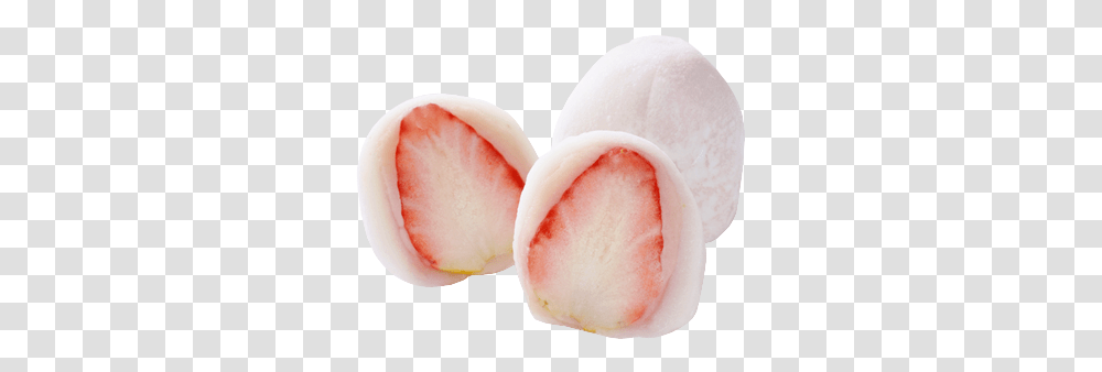 Strawberry Mochi Strawberries Sticker Strawberry, Sweets, Food, Confectionery, Plant Transparent Png
