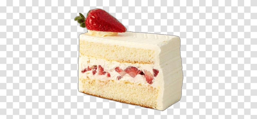 Strawberry Pie Cake Strawberry Cream Cake Slice, Plant, Dessert, Food, Sweets Transparent Png