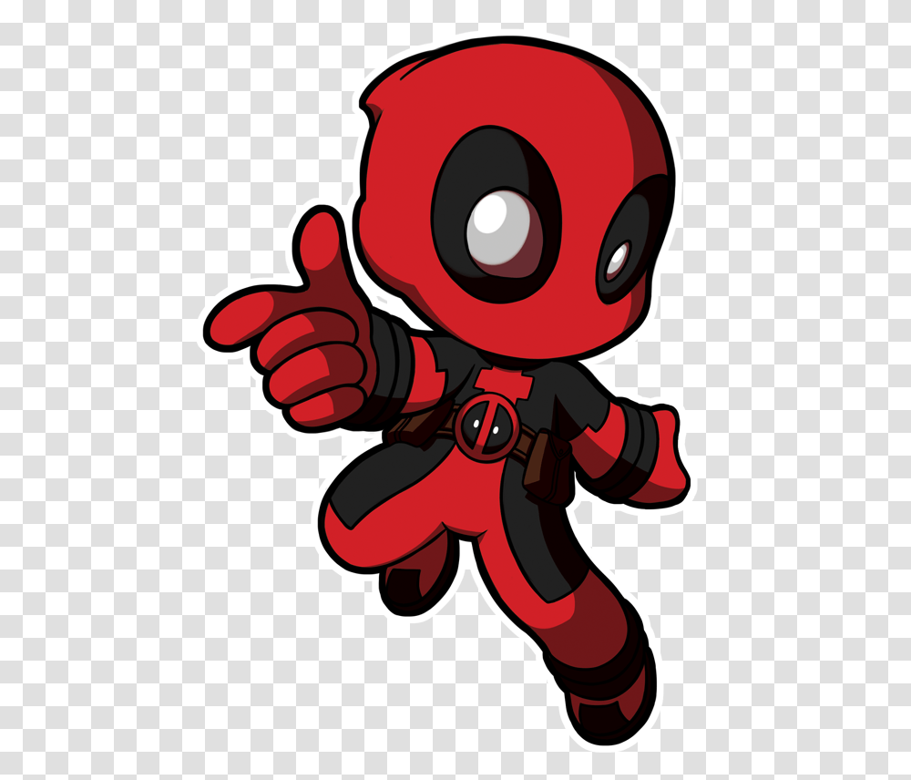 Strawberry Quiche I'm Editing Things For Stickers So Deadpool Cartoon, Hand, Light Transparent Png