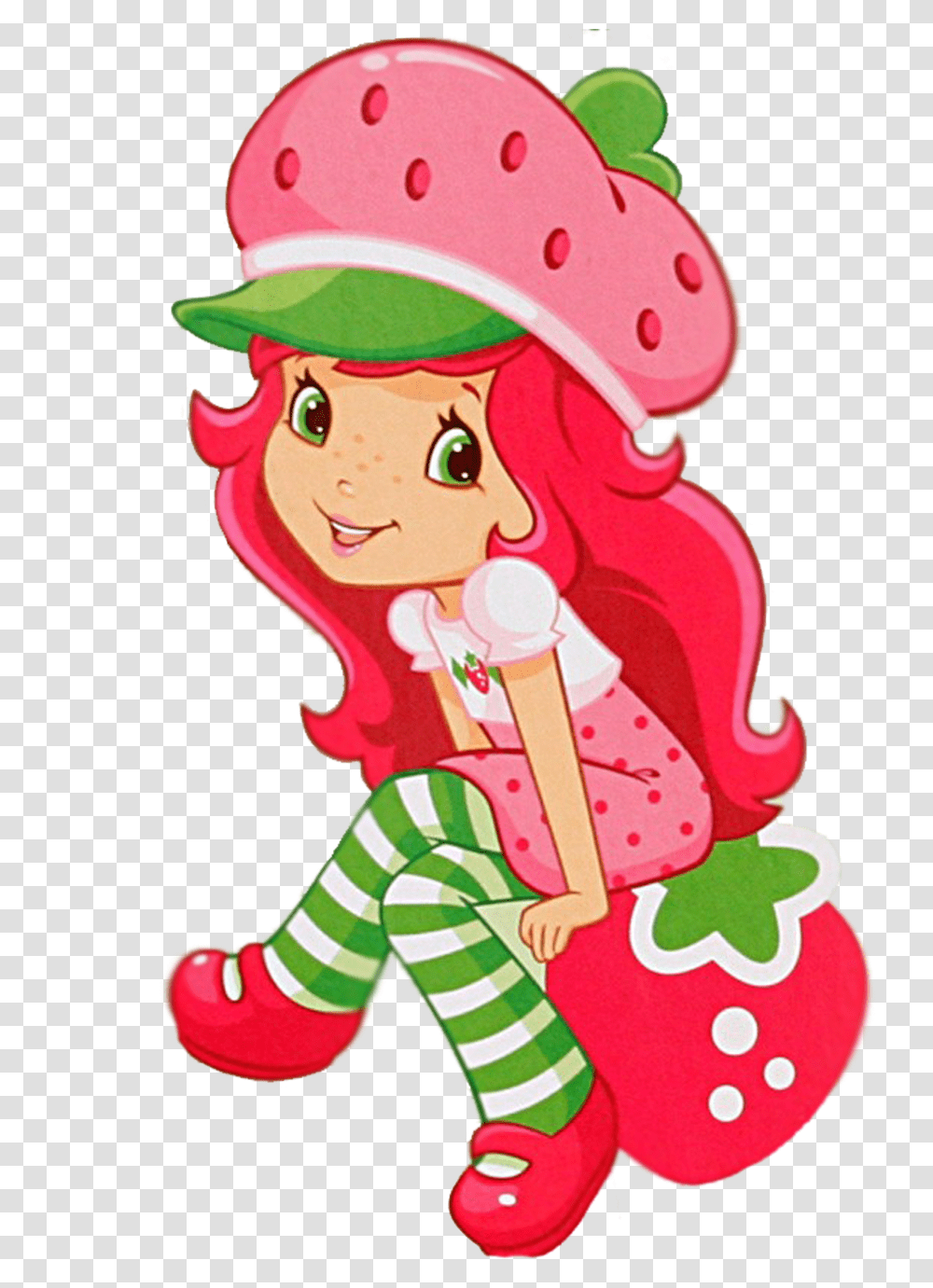 Strawberry Shortcake Cartoon, Hat, Person, Leisure Activities Transparent Png