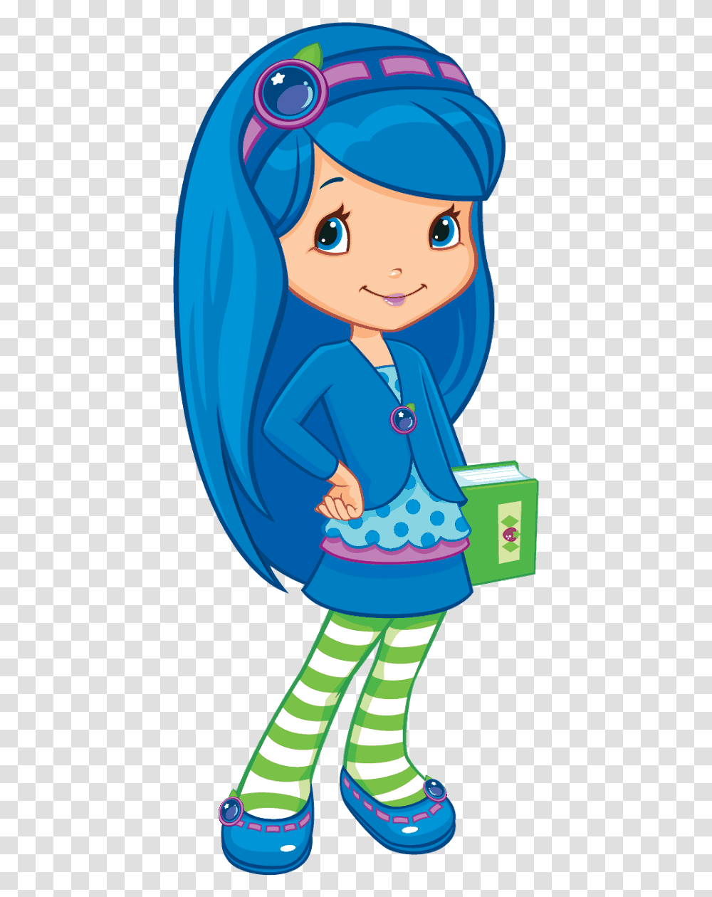 Strawberry Shortcake Characters Blueberry Muffin Strawberry Shortcake, Person, Human, Art, Female Transparent Png
