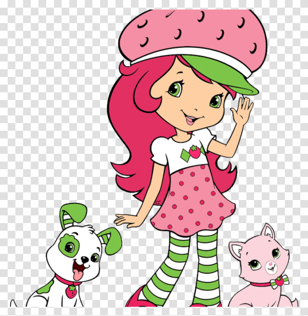 Strawberry Shortcake Clipart Strawberry Shortcake Berry Strawberry Shortcake Cartoon Custard, Person, Female, Blonde, Woman Transparent Png