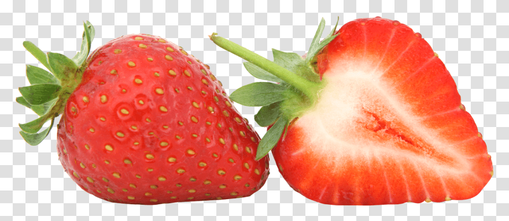 Strawberry Slice Image Strawberry, Fruit, Plant, Food, Bird Transparent Png