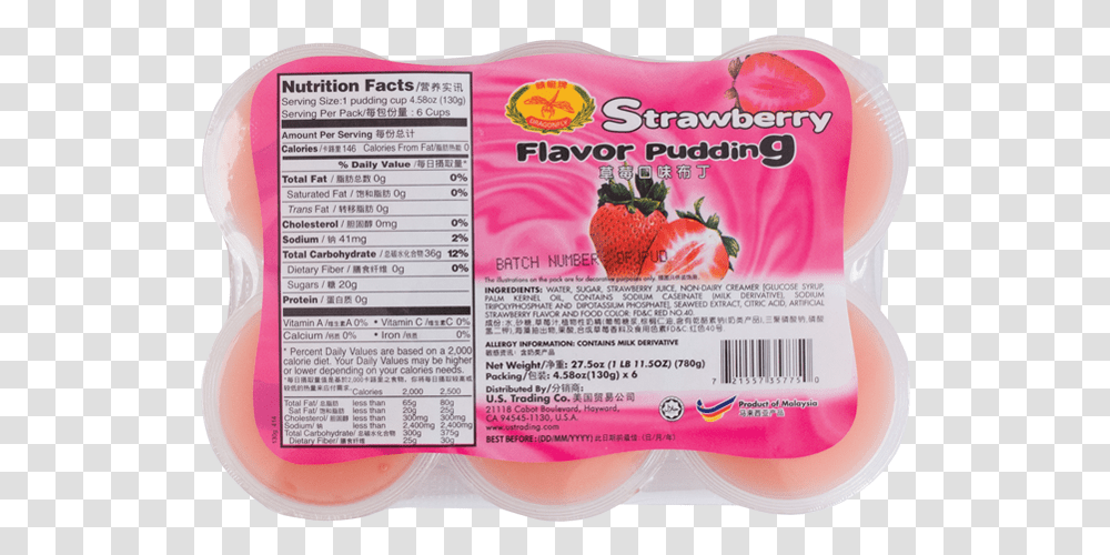 Strawberry, Label, Plant, Food Transparent Png