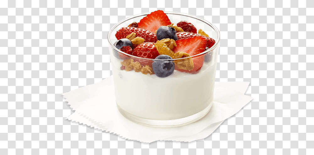 Strawberry Yogurt Free Download Fat Loss Vs Muscle Gain, Dessert, Food, Plant, Ice Cream Transparent Png