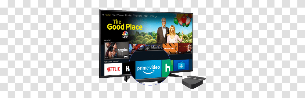 Stream Amazon Prime To Apple Tv Toshiba Fire Tv, Monitor, Screen, Electronics, Person Transparent Png