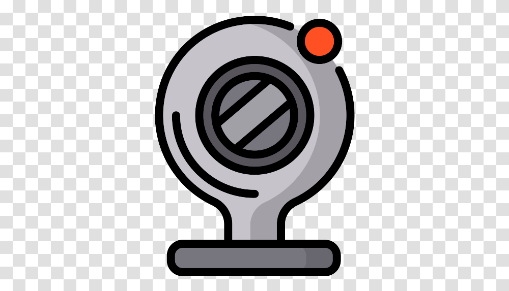 Stream Icon Circle, Electronics, Camera Transparent Png