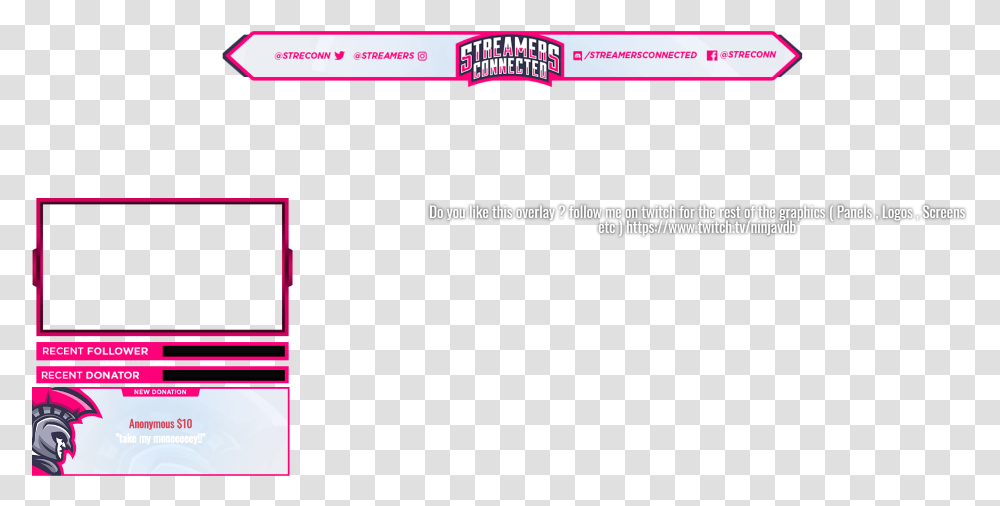 Stream Overlay Twitch Overwatch Free Stream Overlay, Business Card, File, Number Transparent Png