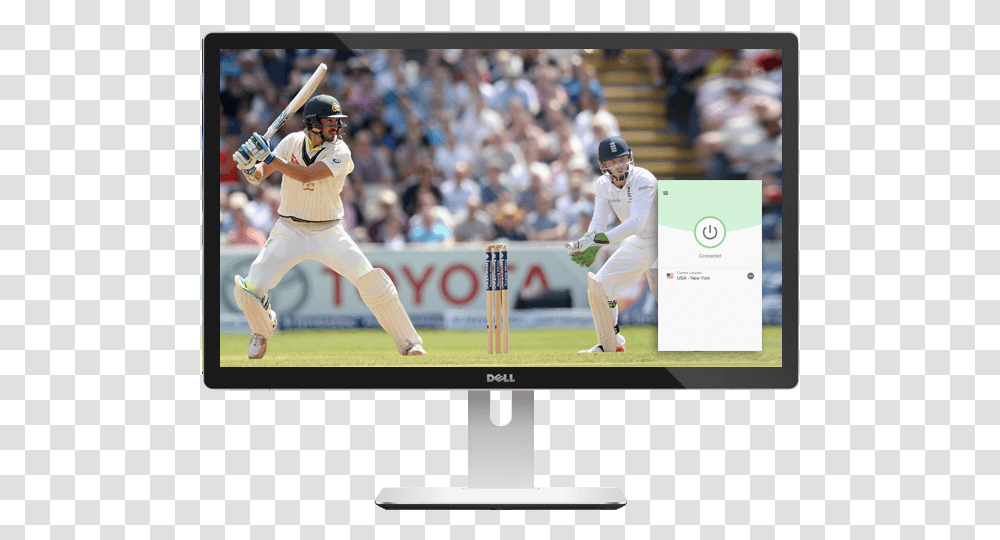 Stream The Ashes Series Live With A Vpn Watching The Ashes On Tv, Baseball Bat, Team Sport, Person, People Transparent Png