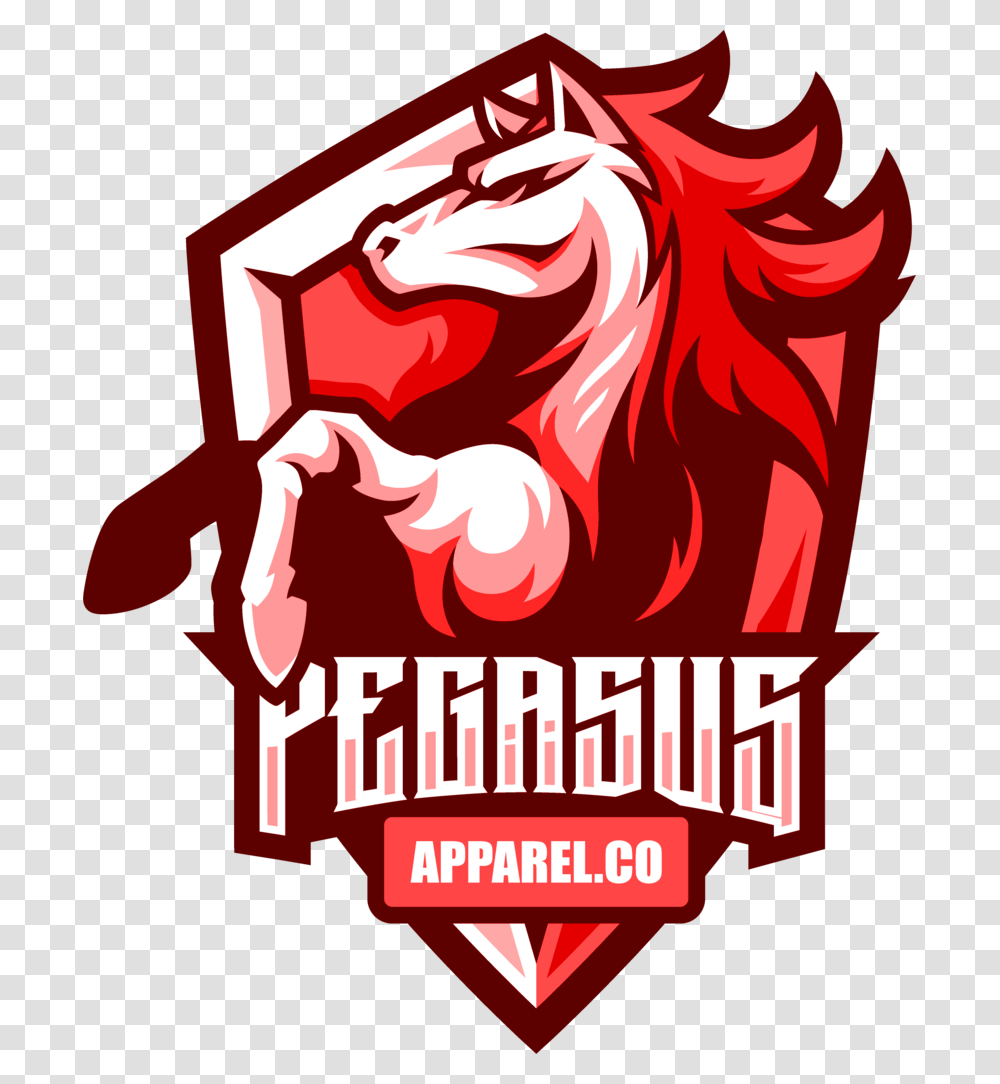 Streamers Package Pegasus Apparel Logo, Advertisement, Poster, Text, Weapon Transparent Png