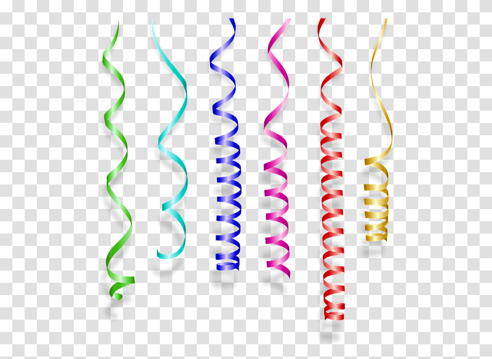 Streamers The Adoption Of Bal New Year's Eve Gold New Year, Spiral, Coil, Suspension, Dynamite Transparent Png